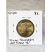 AUSTRALIA 2019 . ONE DOLLAR . 1 SET x 3 COINS . WITH PRIVY MARK . A, U, S . MARKED #35